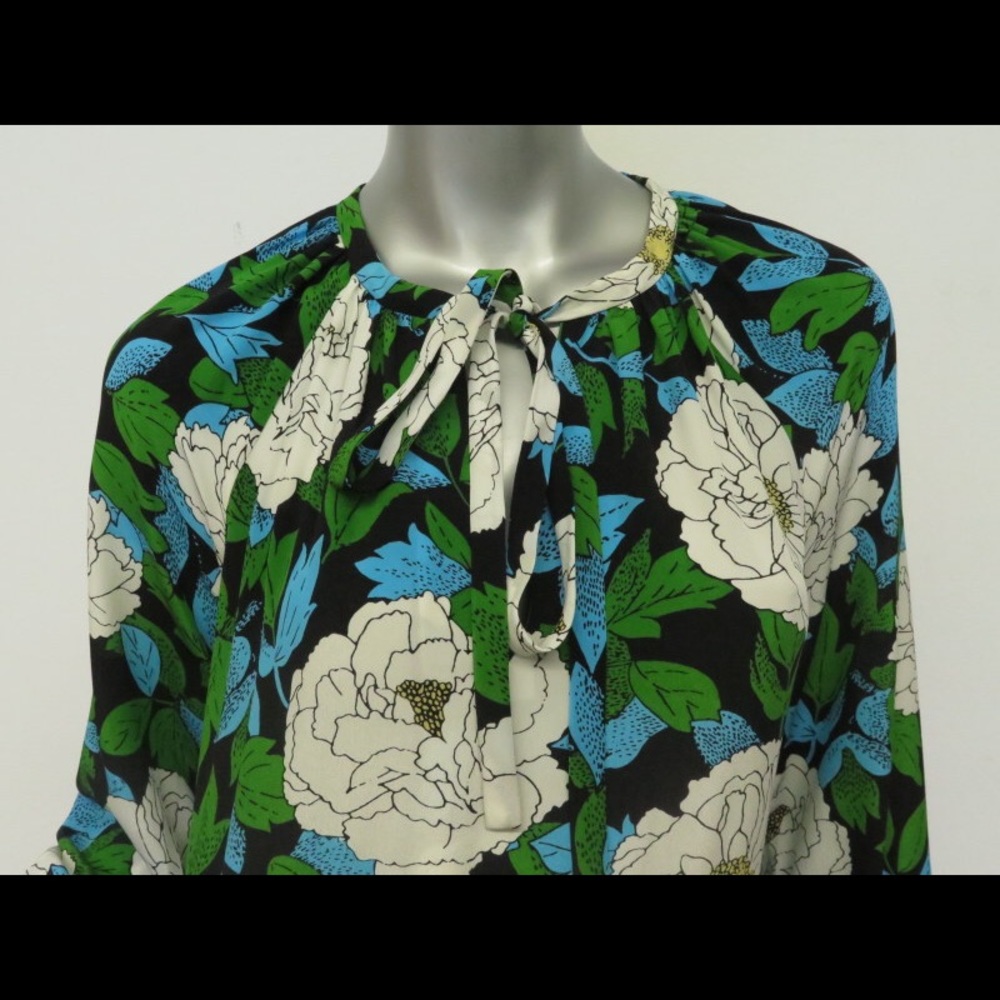 Diane Von Furstenberg Dress Bethany Floral Small - Picture 3 of 5